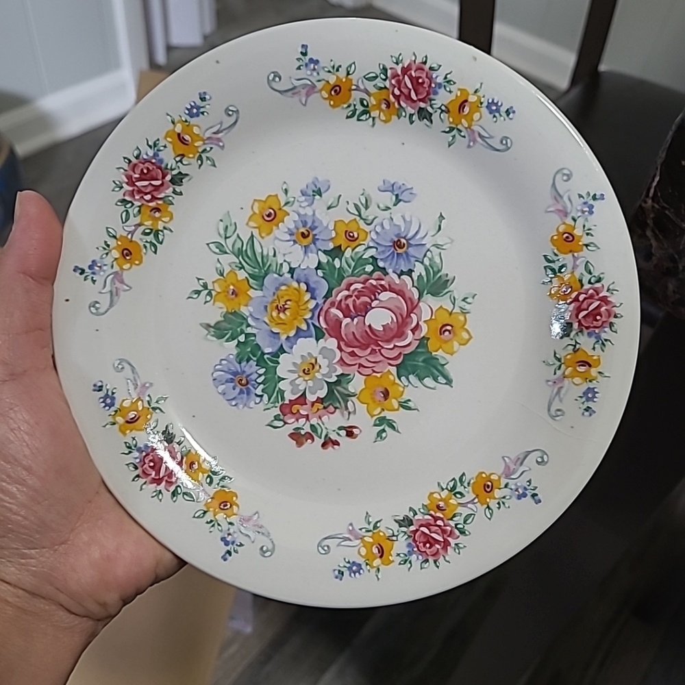 Gibson Breath of Spring Dinner Plate 9.5" 1999-2001 Discontinued